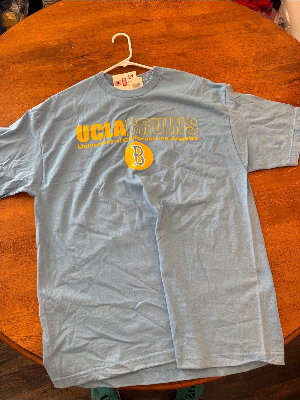 UCLA Bruins Light Blue Short Sleeve Tee Large